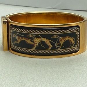 Hermes enamel bracelet